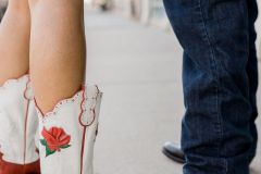 Aly L's Custom Boots and Shoes, custom bootmaker in Cheyenne Wyoming.  Personal branding photography by Megan Lee Photography.