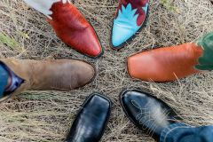 Aly L's Custom Boots and Shoes, custom bootmaker in Cheyenne Wyoming.  Personal branding photography by Megan Lee Photography.