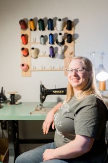 Aly L's Custom Boots and Shoes, custom bootmaker in Cheyenne Wyoming.  Personal branding photography by Megan Lee Photography.