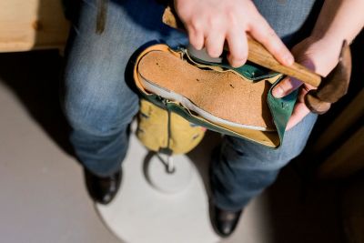 Aly L's Custom Boots and Shoes, custom bootmaker in Cheyenne Wyoming.  Personal branding photography by Megan Lee Photography.